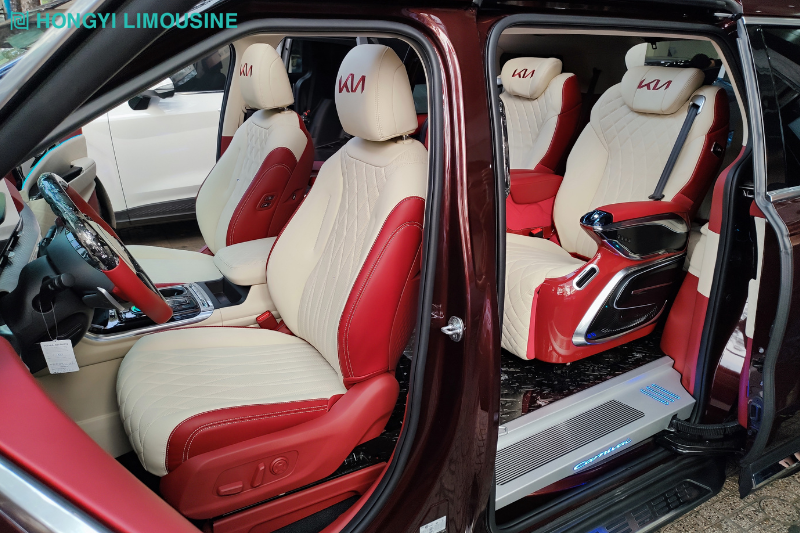 Độ ghế limousine ô tô tại Quảng Nam với dòng Crystal 3.0