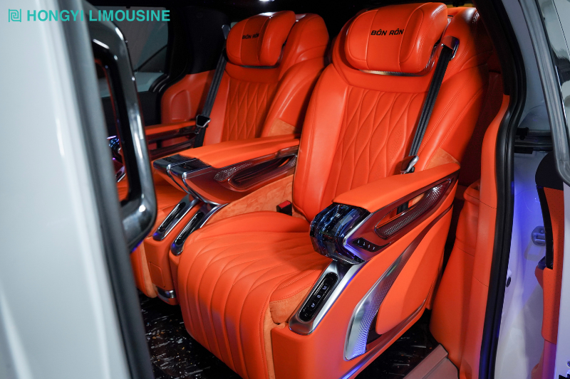 Độ ghế limousine ô tô tại Quảng Nam với dòng Crystal 4.0 Pro