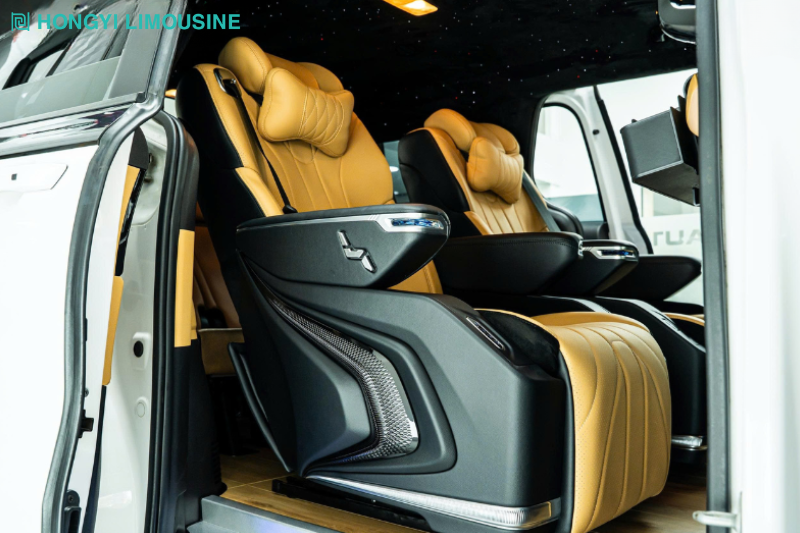 Ghế Limousine Hongyi Crystal 1.0 - Độ ghế limousine ô tô tại Phú Yên