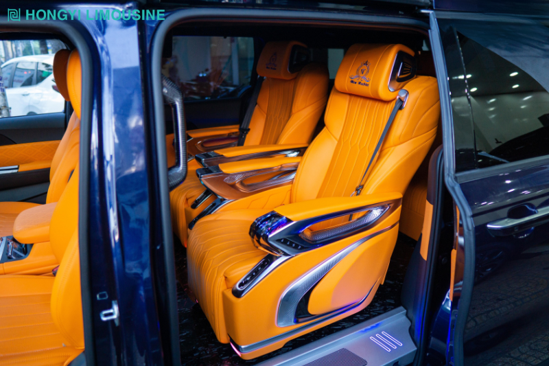 Ghế Limousine Hongyi Crystal 4.0 - Độ ghế limousine ô tô tại Phú Yên