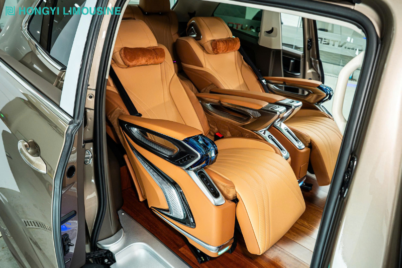 Ghế Limousine Hongyi Crystal 4.0 Max - Độ ghế limousine ô tô tại Phú Yên
